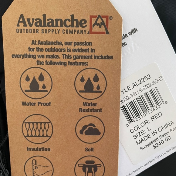 Avalanche 3-in-1 System Ski Jacket - Picture 4 of 5